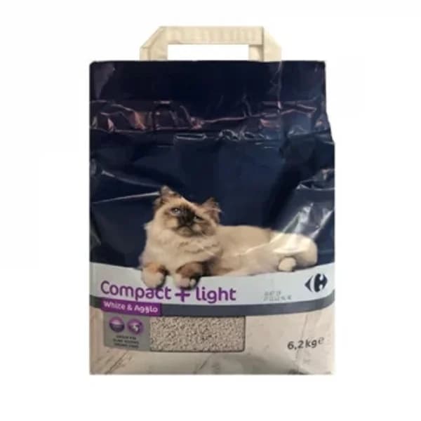 Arena Aglomerante para Gatos Carrefour 6,2 kg - 9.91 l - Imagen del producto en Findit