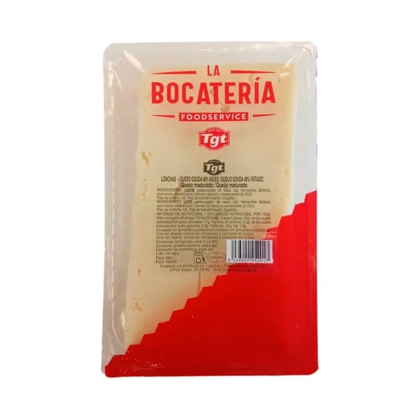 TGT La Bocatería Queso gouda en lonchas 500 g. - 0.5 kg - Imagen del producto en Findit