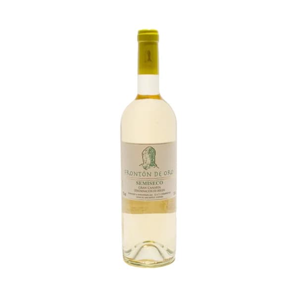 FRONTÓN DE ORO  Vino blanco con D.O. Gran Canaria FRONTÓN DE ORO botella de 75 cl. - 1 ud - Imagen del producto en Findit