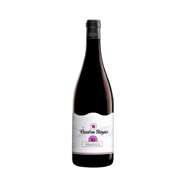 CUATRO RAYAS Vino tinto con D.O. Ribera del Duero botella de 75 cl. - 1 ud - Imagen del producto en Findit