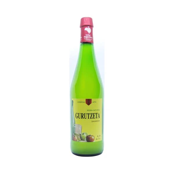 GURUTZETA Sidra natural con D.O. Euskal Sagardoa botella 75 cl. - 1 ud - Imagen del producto en Findit