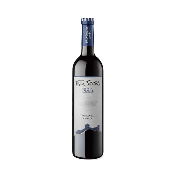 PATA NEGRA  Vino tinto crianza con D.O. Ca. Rioja PATA NEGRA botella de 75 cl. - 1 ud - Imagen del producto en Findit