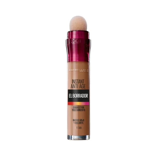 MAYBELLINE El borrador  tono Tan (moreno)  Maquillaje corrector de imperfecciones, manchas y pequeñas arrugas. - 1 ud - Imagen del producto en Findit