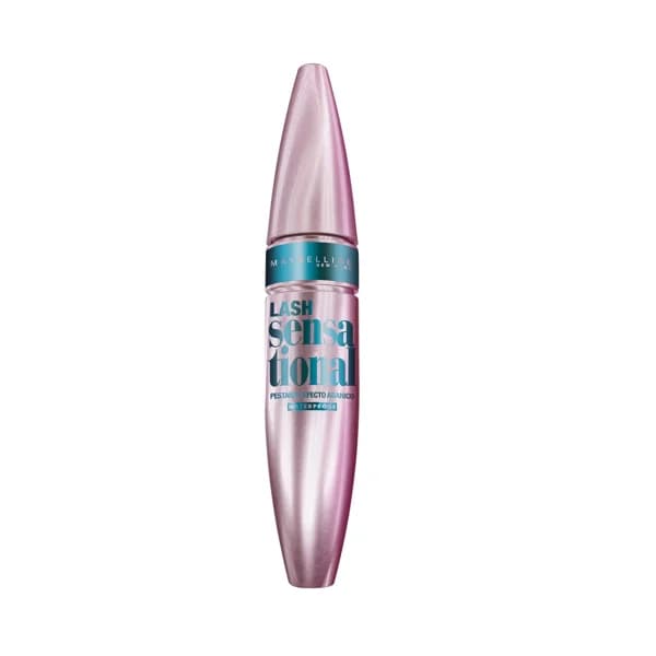 MAYBELLINE Lash Sensational Tono 01 Máscara de pestañas resistente al agua con cepillo revelador. - 1 ud - Imagen del producto en Findit