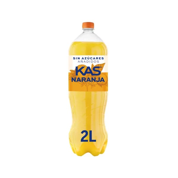 KAS Refresco de naranja sin azúcares añadidos KAS 2 l. - 2 l - Imagen del producto en Findit