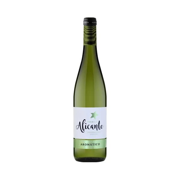 PUERTO ALICANTE  Vino blanco aromático con D.O. Alicante PUERTO ALICANTE botella de 75 cl. - 1 ud - Imagen del producto en Findit