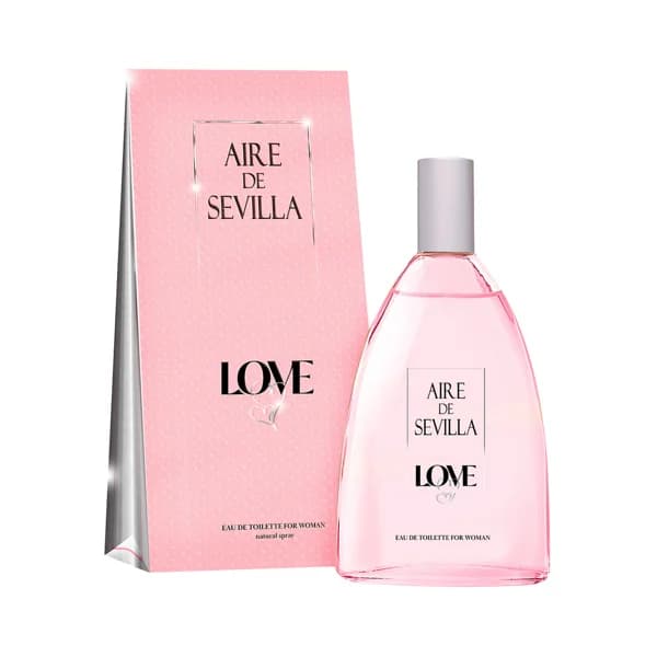 AIRE DE SEVILLA Eau de toilette para mujer con vaporizador en spray AIRE DE SEVILLA Love 150 ml. - 0.15 l - Imagen del producto en Findit