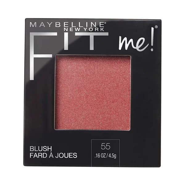 MAYBELLINE Fit me! tono 055 Berry Colorete que realza el color natural de la piel, con acabado natural. - 1 ud - Imagen del producto en Findit