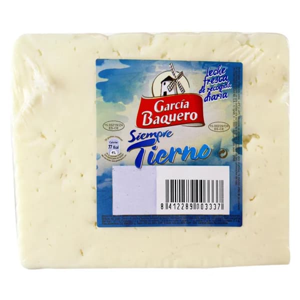GARCÍA BAQUERO Queso mezcla tierno GARCÍA BAQUERO 395 g. - 0.33 kg - Imagen del producto en Findit