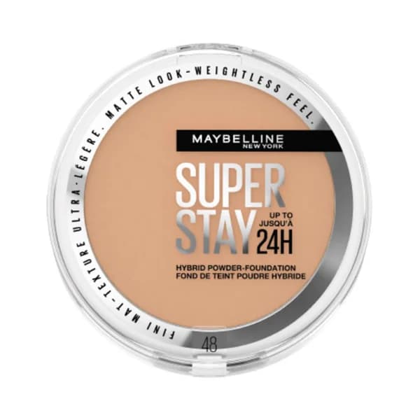 MAYBELLINE Super stay híbrido 24h  tono 48  Base de maquillaje en polvo de alta cobertura, acabado mate . - 1 ud - Imagen del producto en Findit