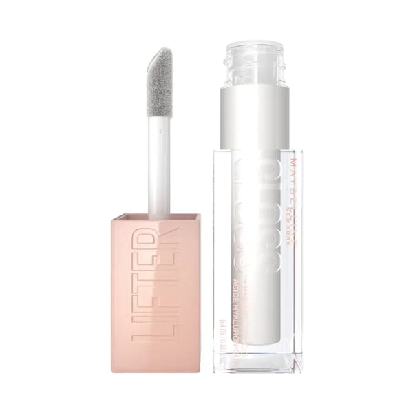 MAYBELLINE Lifter gloss Tono 001 pearl Brillo de labios efecto volumen y bronzeado. - 1 ud - Imagen del producto en Findit