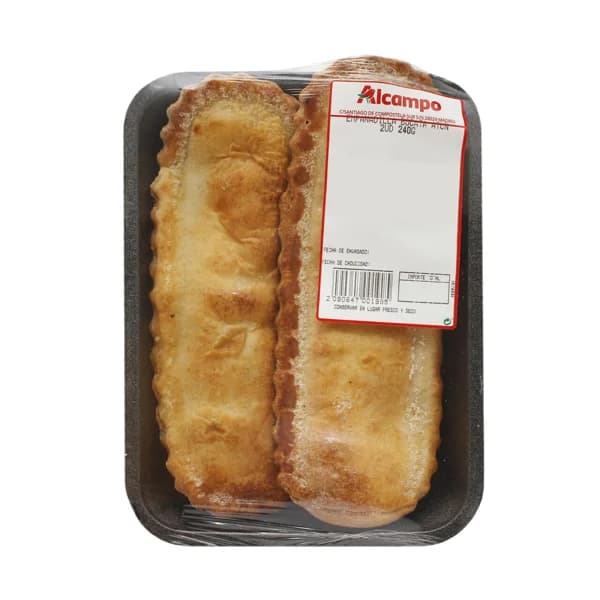 Aguja hojaldrada rellena de atún 2 x 120 g. - 0.2 kg - Imagen del producto en Findit