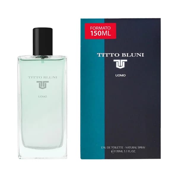 TITTO BLUNI Eau de toilette para hombre con vaporizador en spray TITTO BLUNI 150 ml. - 0.15 l - Imagen del producto en Findit