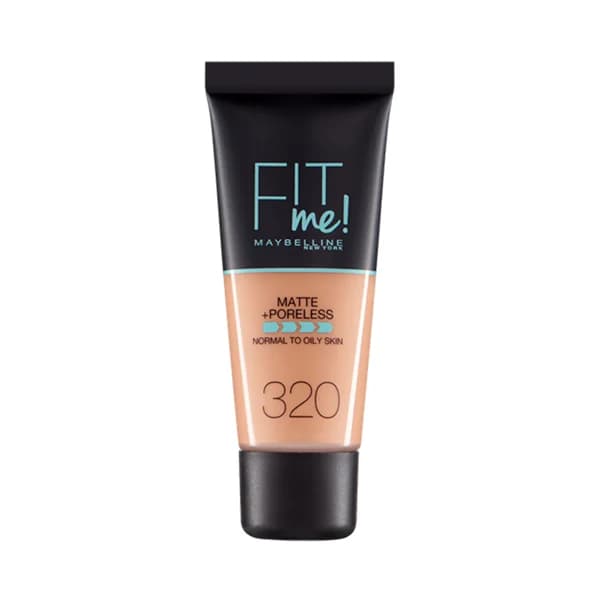 MAYBELLINE Fit me!  tono 320 Fondo de maquillaje con acabado mate para pieles normales a grasas. - 1 ud - Imagen del producto en Findit