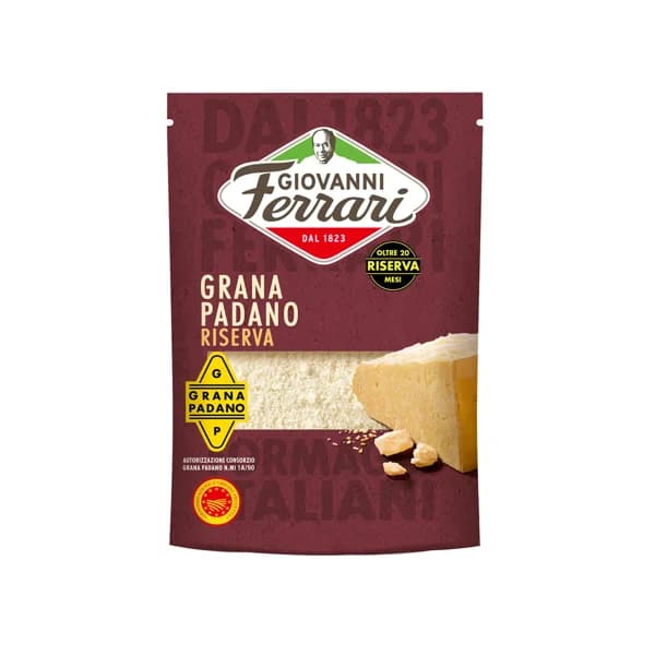 GIOVANNI FERRARI Queso rallado Grana Padano D.O.P Reserva GIOVANNI FERRARI 60 g. - 0.06 kg - Imagen del producto en Findit