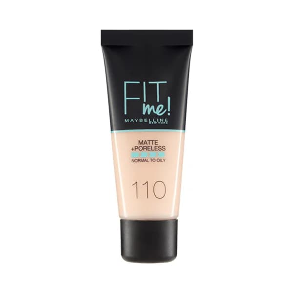 MAYBELLNE Fit me! tono 110 Base de maquillaje con acabado mate, para pieles normales a grasas. - 1 ud - Imagen del producto en Findit