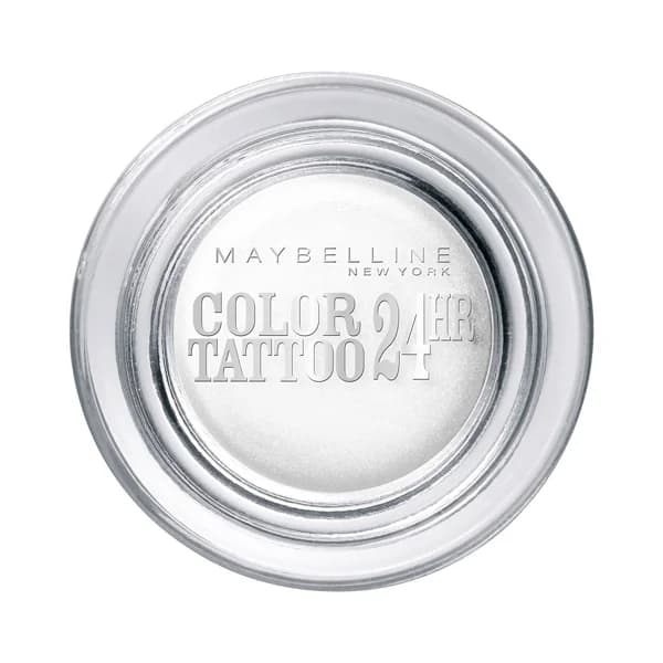 MAYBELLINE Color tattoo 24 h  tono 045 Infinite white  Sombra de ojos con acabado intenso y resistente al agua. - 1 ud - Imagen del producto en Findit