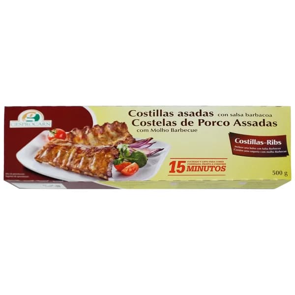 GESPROCARN Costillas marinadas y asadas al estilo barbacoa GESPTOCARN 500 g. - 0.5 kg - Imagen del producto en Findit