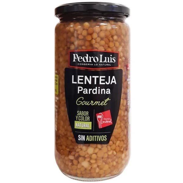 Lenteja pardina PEDRO LUIS, frasco 500 g - 0.5 kg - Imagen del producto en Findit