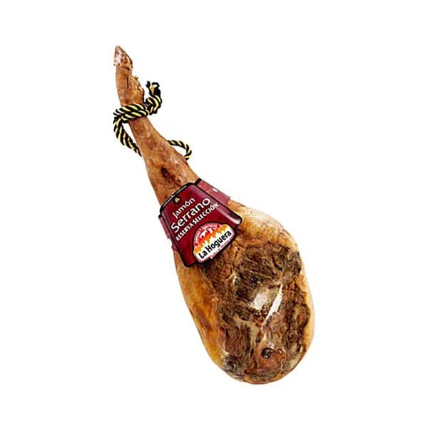 LA HOGUERA Jamón serrano reserva selección LA HOGUERA pieza de 6 a 7 kilos (peso aproximado). - 7 kg - Imagen del producto en Findit