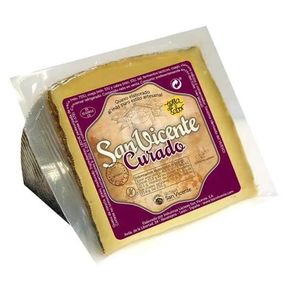 SAN VICENTE Queso mezcla curado SAN VICENTE - 1 ud - Imagen del producto en Findit