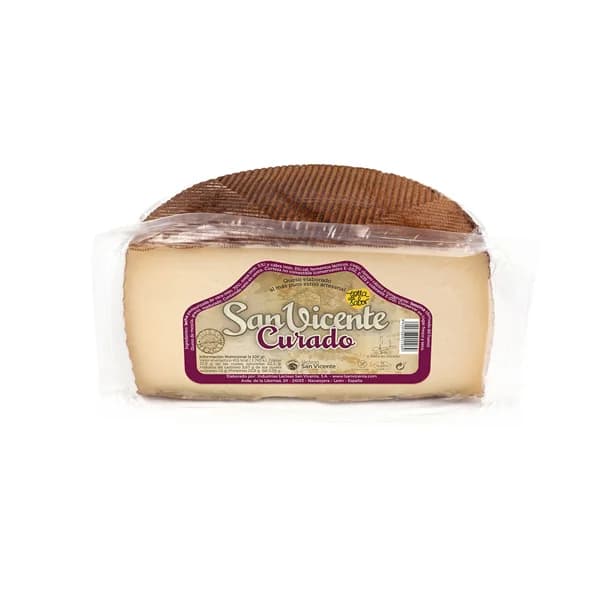 Queso mezcla (vaca-oveja y cabra) SAN VICENTE CURADO - 1 ud - Imagen del producto en Findit