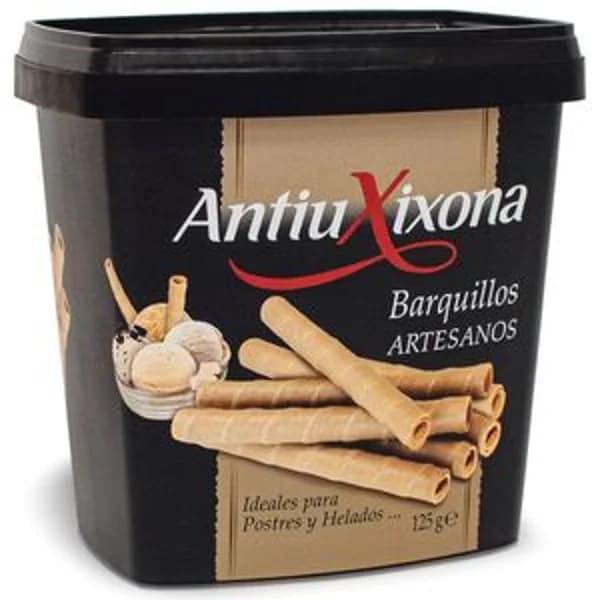 Barquillo artesano 125 g - 0.12 kg - Imagen del producto en Findit