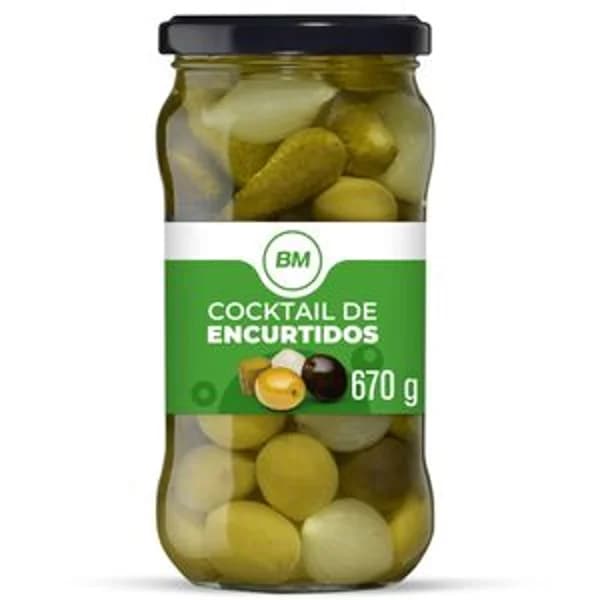 Cocktail encurtidos 670 g - 0.37 kg - Imagen del producto en Findit