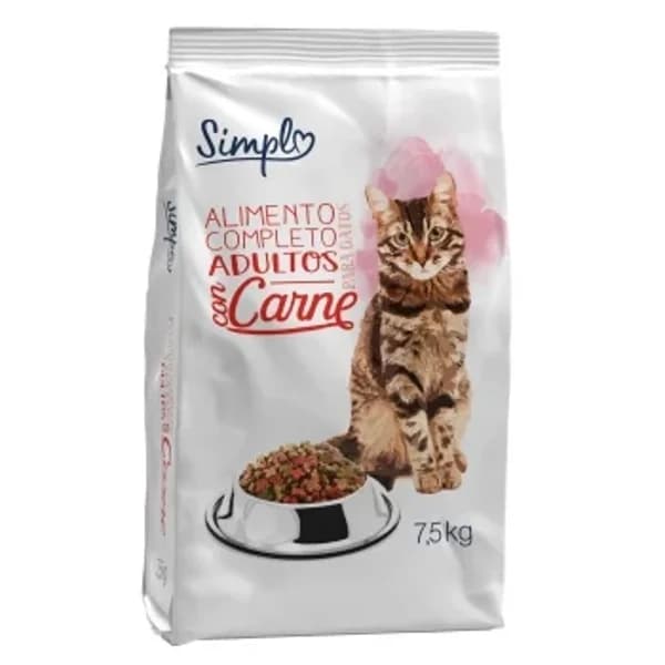 Pienso de carne para gatos adultos Simpl 7,5 kg. - 7.49 kg - Imagen del producto en Findit