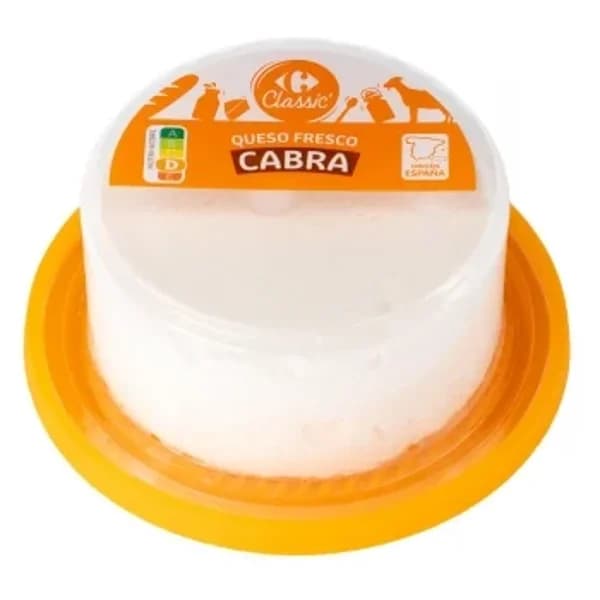 Queso fresco de cabra Carrefour Classic 250 g. - 0.25 kg - Imagen del producto en Findit
