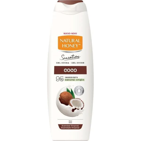 Gel de ducha coco NATURAL HONEY, bote 650 ml - 0.65 l - Imagen del producto en Findit