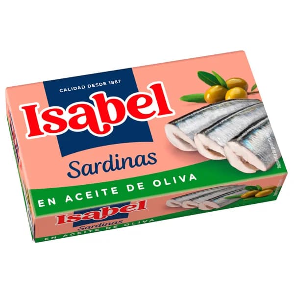 ISABEL Sardinas en aceite de oliva lata de 81 g. - 0.08 kg - Imagen del producto en Findit