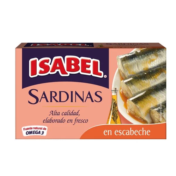 ISABEL Sardinas en escabeche lata de 81 g. - 0.08 kg - Imagen del producto en Findit
