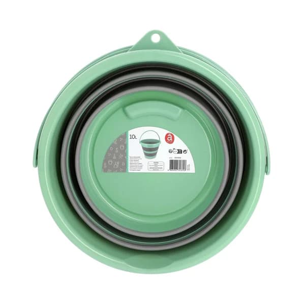 ACTUEL Cubo de 10 l plegable. - 1 ud - Imagen del producto en Findit