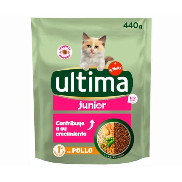 ULTIMA Alimento seco para gato junior 440 gr. - 0.44 kg - Imagen del producto en Findit