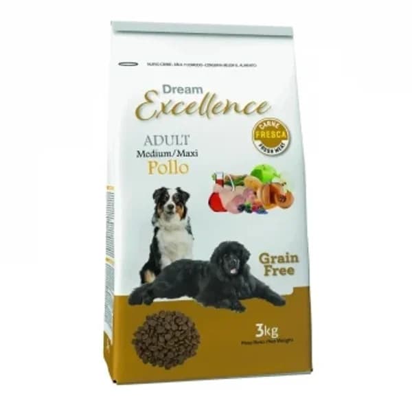 Pienso de pollo para perro mediano.grande Dream Excellence 3 kg - 3 kg - Imagen del producto en Findit