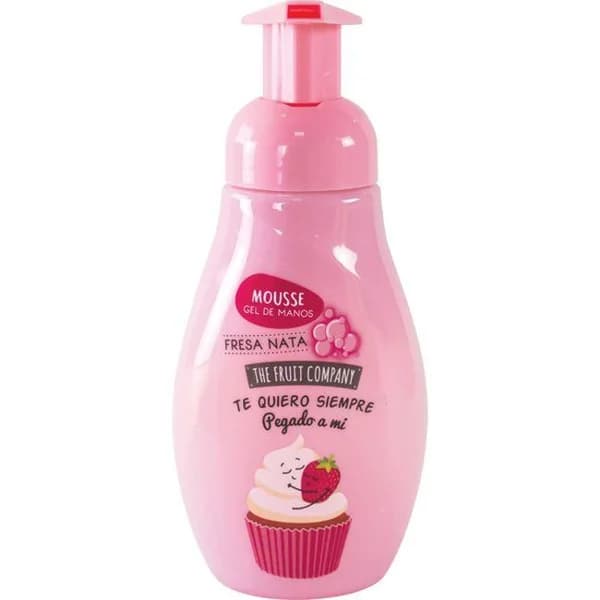 Gel mouse de fresa-nata THE FRUIT COMPANY, dosificador 250 ml - 0.25 l - Imagen del producto en Findit
