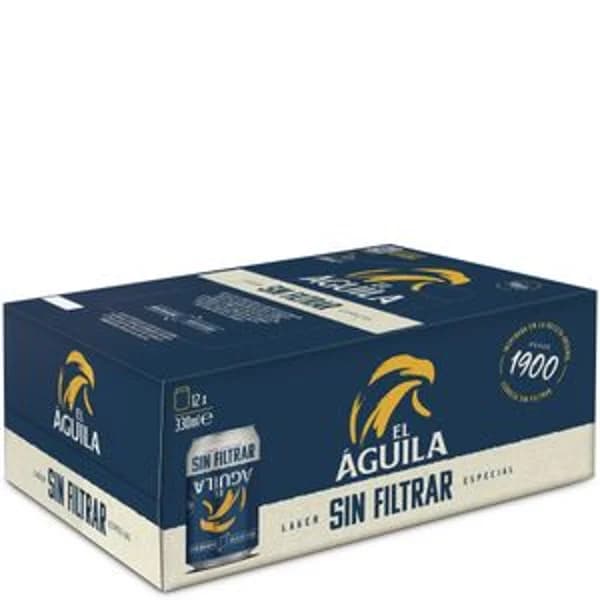 Cerveza sin filtrar pack lata 12x33 cl - 3.11 l - Imagen del producto en Findit