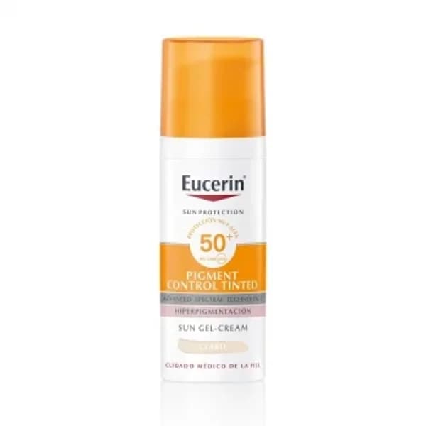 Crema solar facial Pigment Control Tinted claro FPS50+ Eucerin 50 ml. - 0.05 l - Imagen del producto en Findit