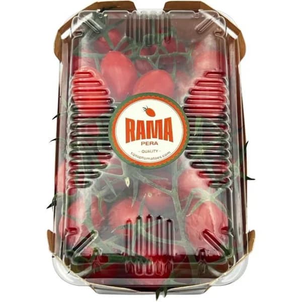 Tomate cherry pera en rama TIP TOP, bandeja 500 g - 0.5 kg - Imagen del producto en Findit