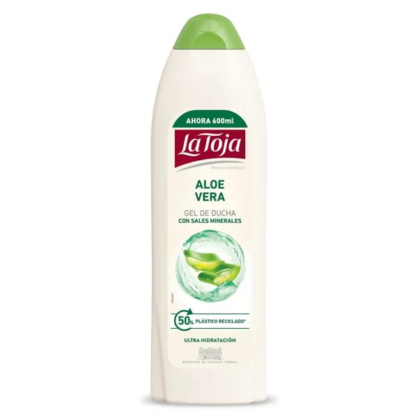 Gel de baño Aloe Vera La toja botella 600 ml - 0.6 l - Imagen del producto en Findit