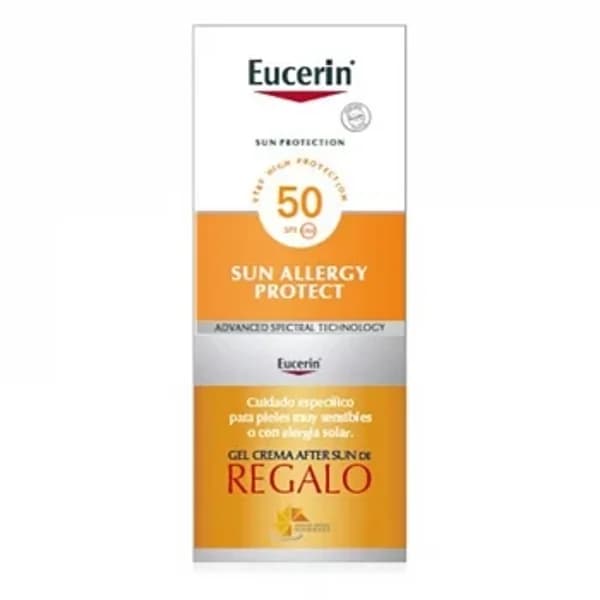 Crema solar allergy protect FPS50 150 ml. Eucerin 150 ml. - 2 ud - Imagen del producto en Findit