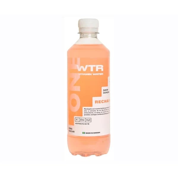 WTR ONE Bebida recarga melocotón 500 ml. - 0.5 l - Imagen del producto en Findit