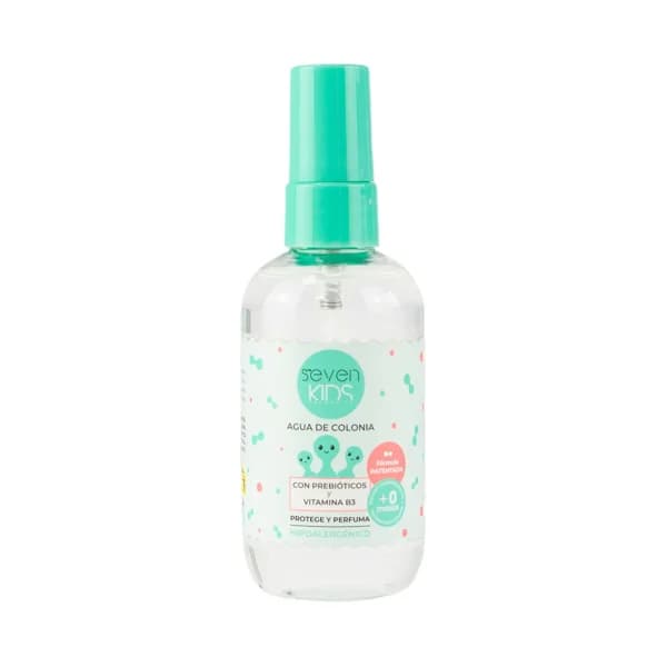 THE SEVEN KIDS COSMETIC Agua de colonia hipoalergénica, con probióticos y vitamina B3 50 ml. - 0.05 l - Imagen del producto en Findit
