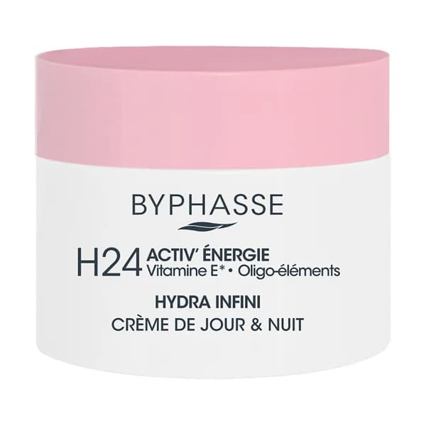 BYPHASSE Crema facial día y noche con Q10, FPS 10 y acción hidratante BYPHASSE Hydra infini 50 ml. - 0.06 l - Imagen del producto en Findit