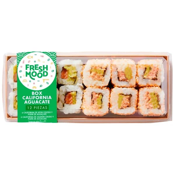 FOODIZ Box California con aguacate 12 uds. 210 g. - 0.21 kg - Imagen del producto en Findit
