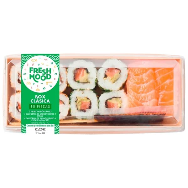 FOODIZ Box clásica 10 uds. 190 g. - 0.19 kg - Imagen del producto en Findit