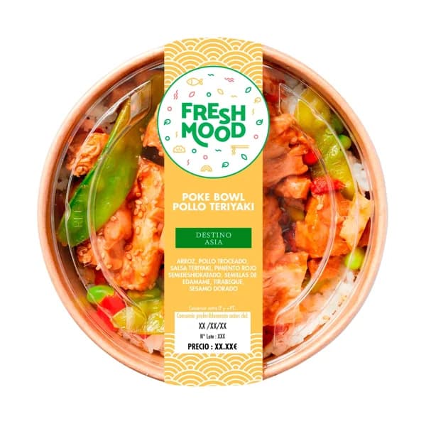 FOODIZ Poke bowl de pollo teriyaki 300 g. - 0.3 kg - Imagen del producto en Findit