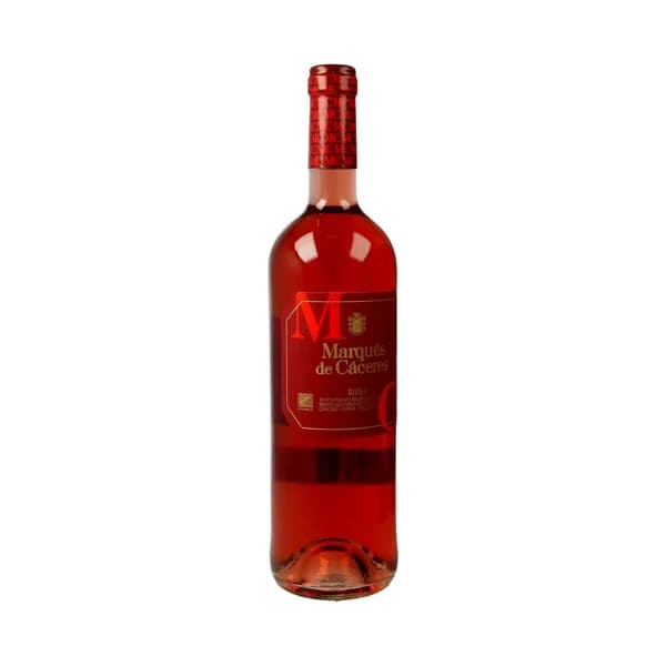 MARQUÉS DE CÁCERES  Vino rosado con D.O. Rioja MARQUÉS DE CÁCERES botella de 75 cl. - 1 ud - Imagen del producto en Findit