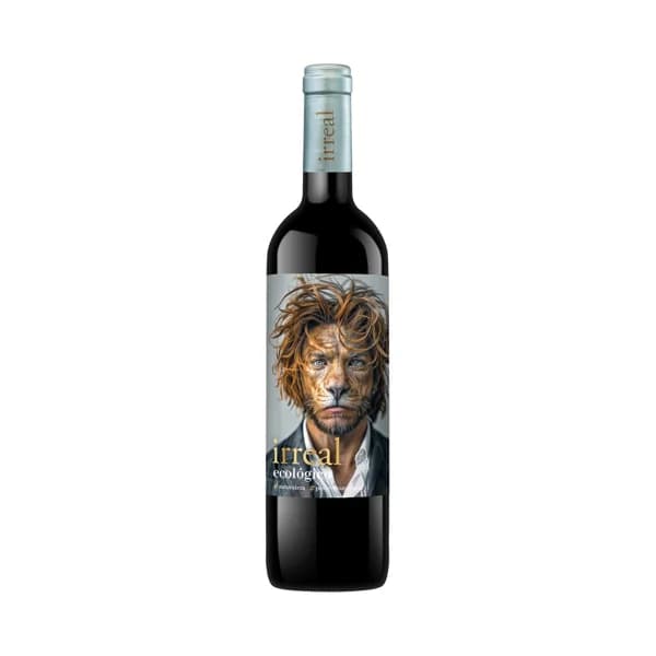 IRREAL Vino tinto ecológico botella 75 cl. - 1 ud - Imagen del producto en Findit